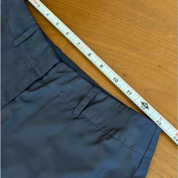 Anthropologie Du Paradis Navy High-rise Wide-Leg Trouser Pants - Picture 9 of 11